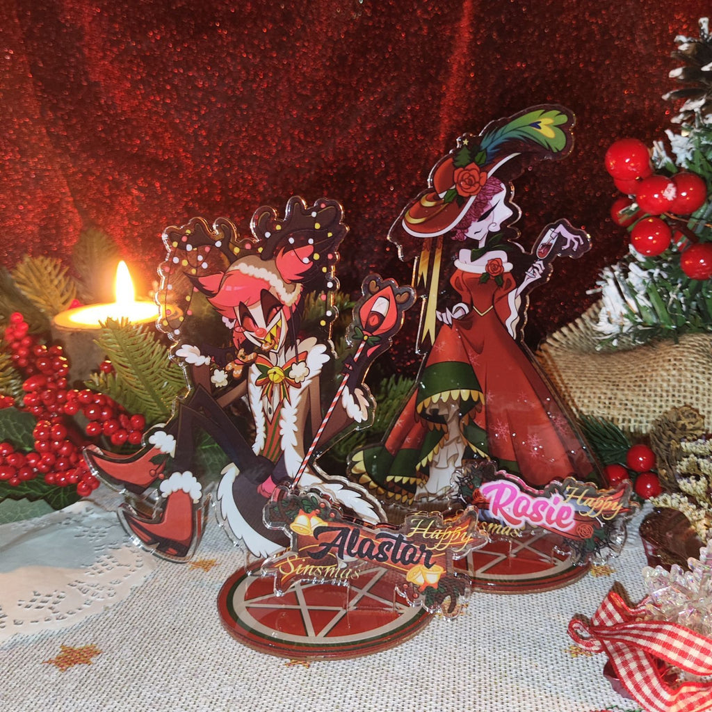 PRE-ORDER Merry Sinsmas Hazbin Hotel Acrylic Standee