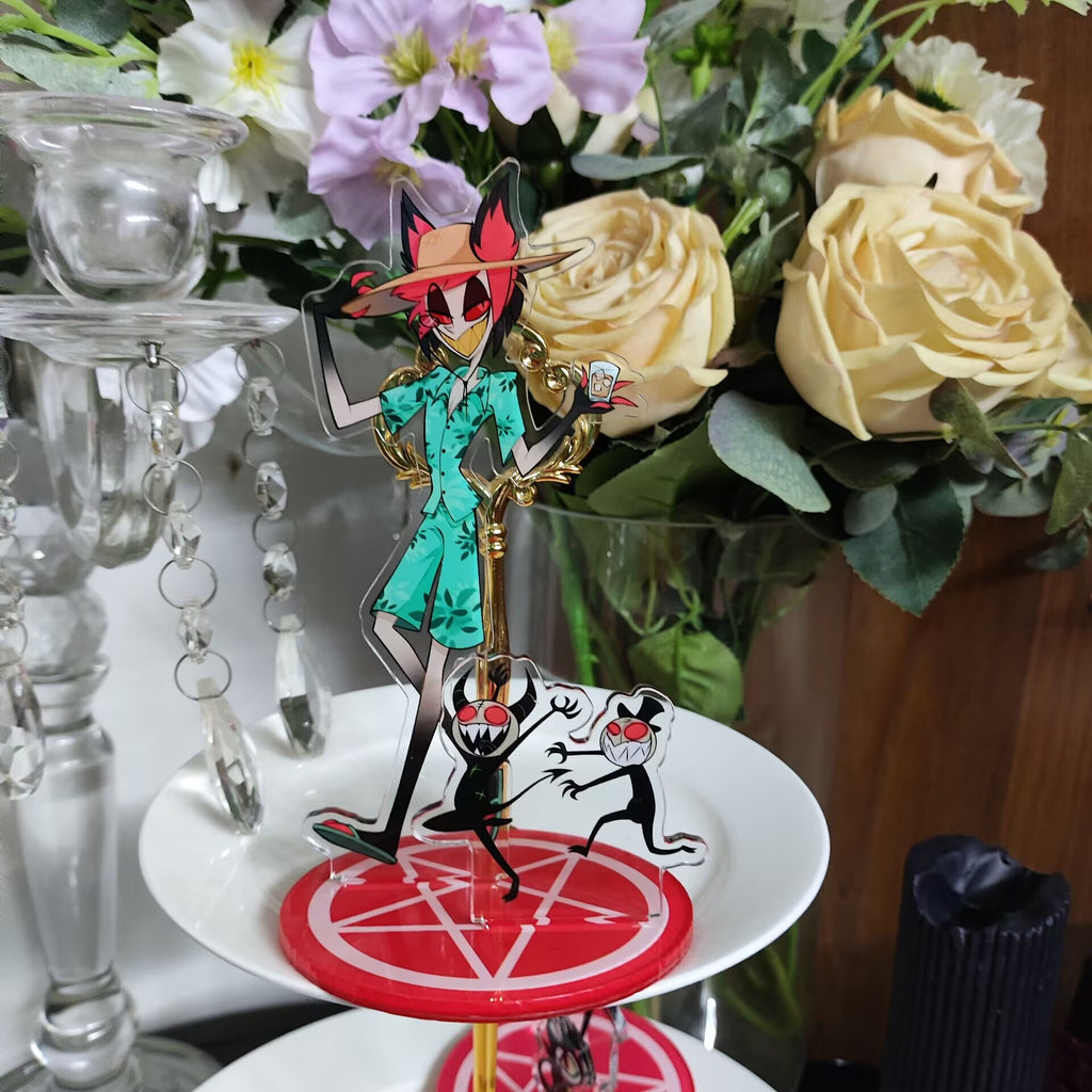 PRE-ORDER Summer Beach Hazbin Hotel Acrylic Standee