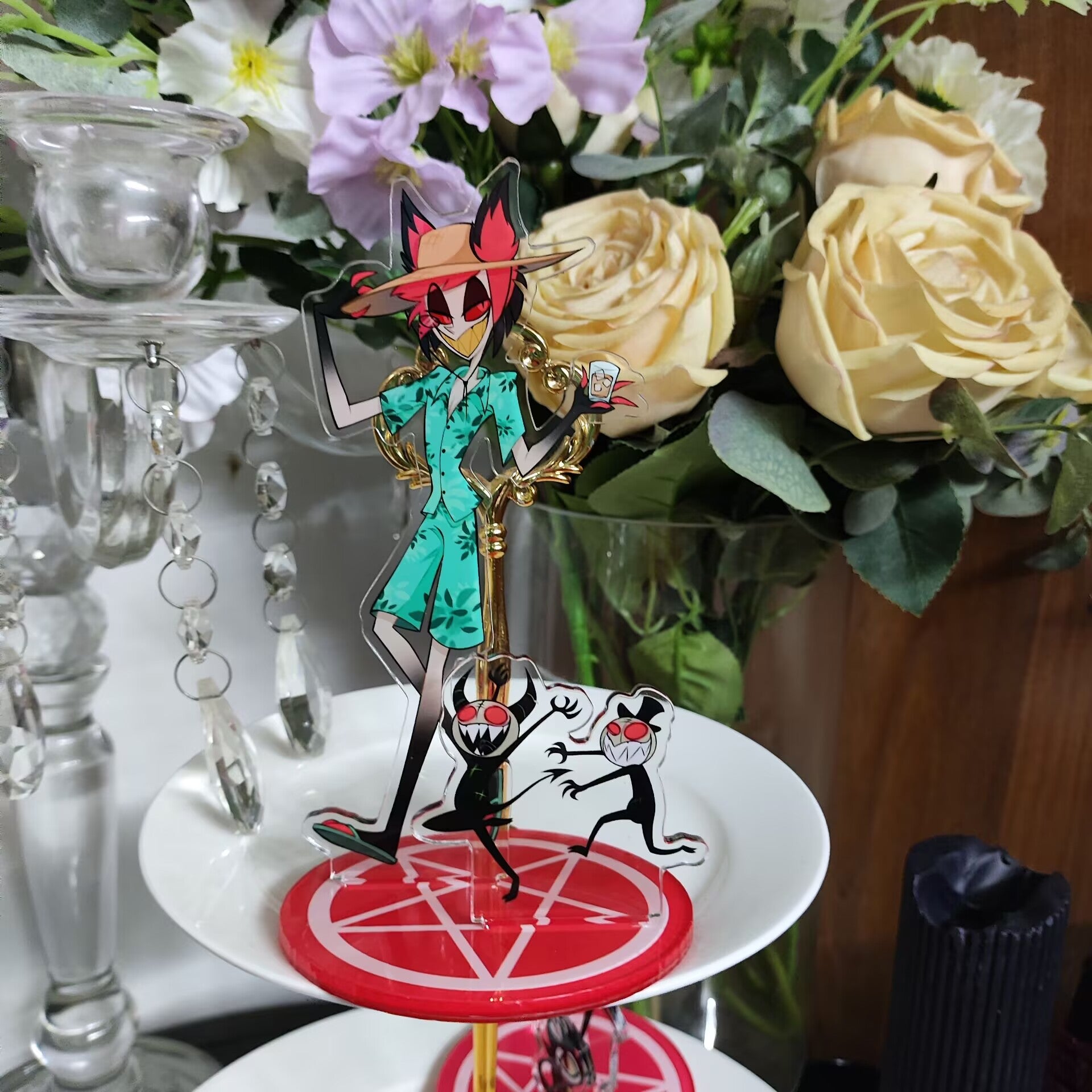 PRE-ORDER Summer Beach Hazbin Hotel Acrylic Standee