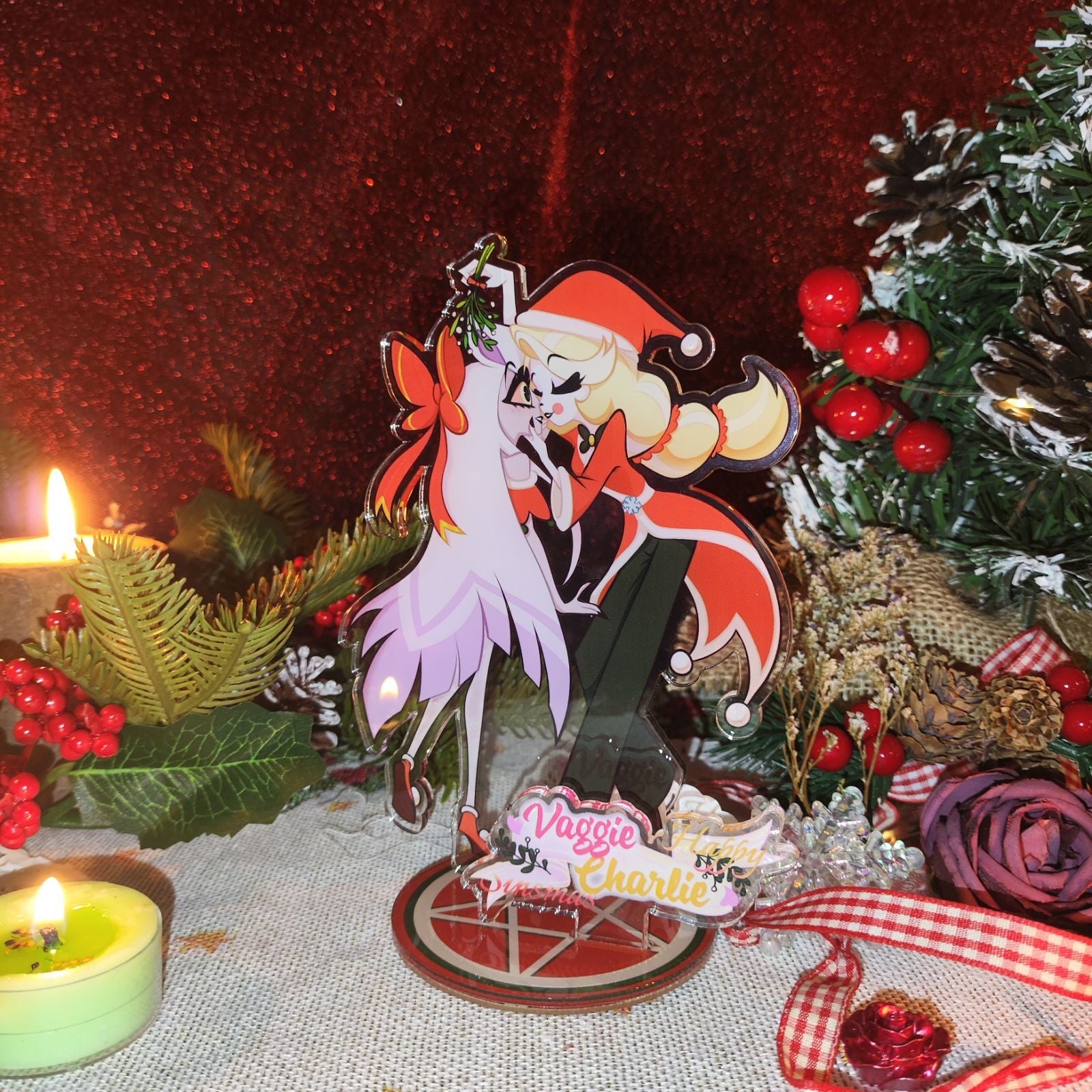 PRE-ORDER Merry Sinsmas Hazbin Hotel Acrylic Standee