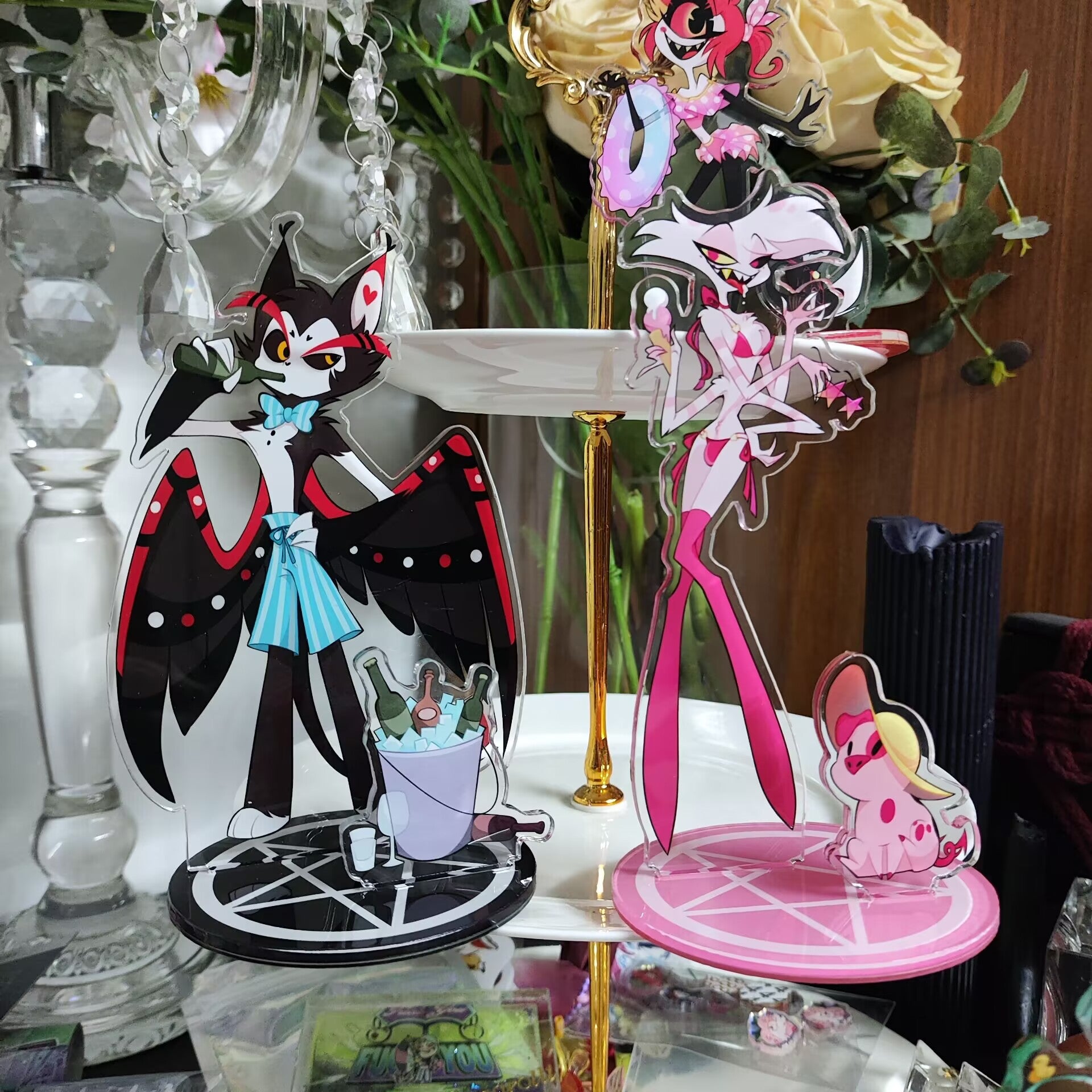 PRE-ORDER Summer Beach Hazbin Hotel Acrylic Standee