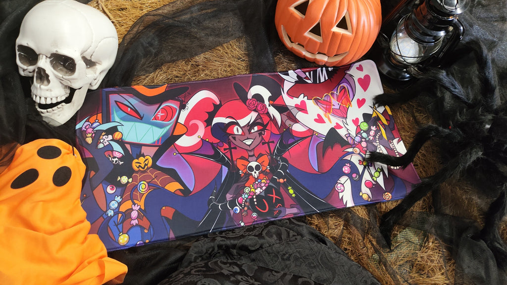 PRE-ORDER Hazbin Hotel Halloween Series Badges Keychain Mouse Pad