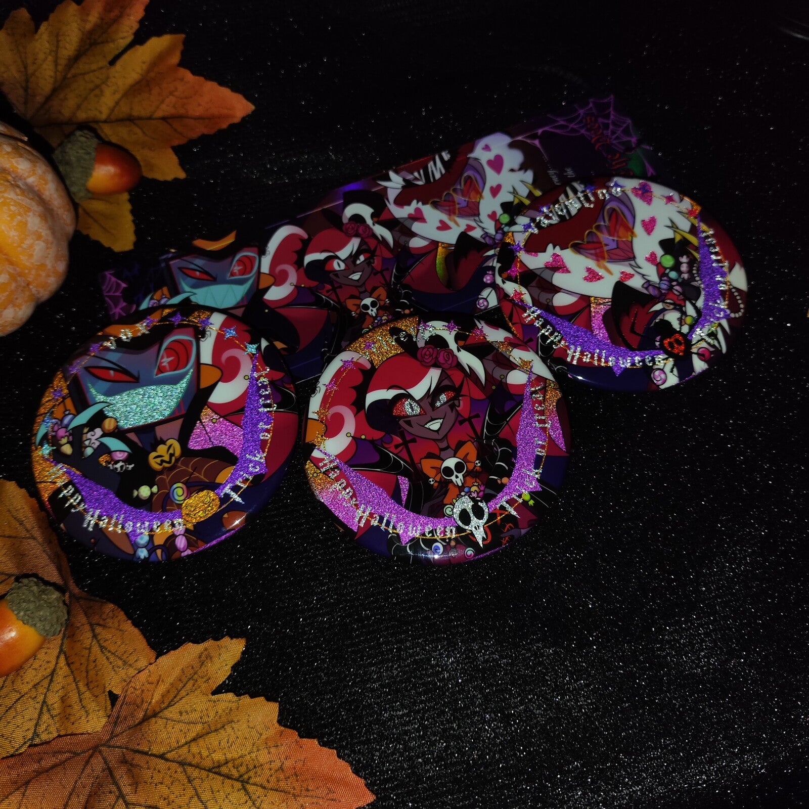 PRE-ORDER Hazbin Hotel Halloween Series Badges Keychain Mouse Pad