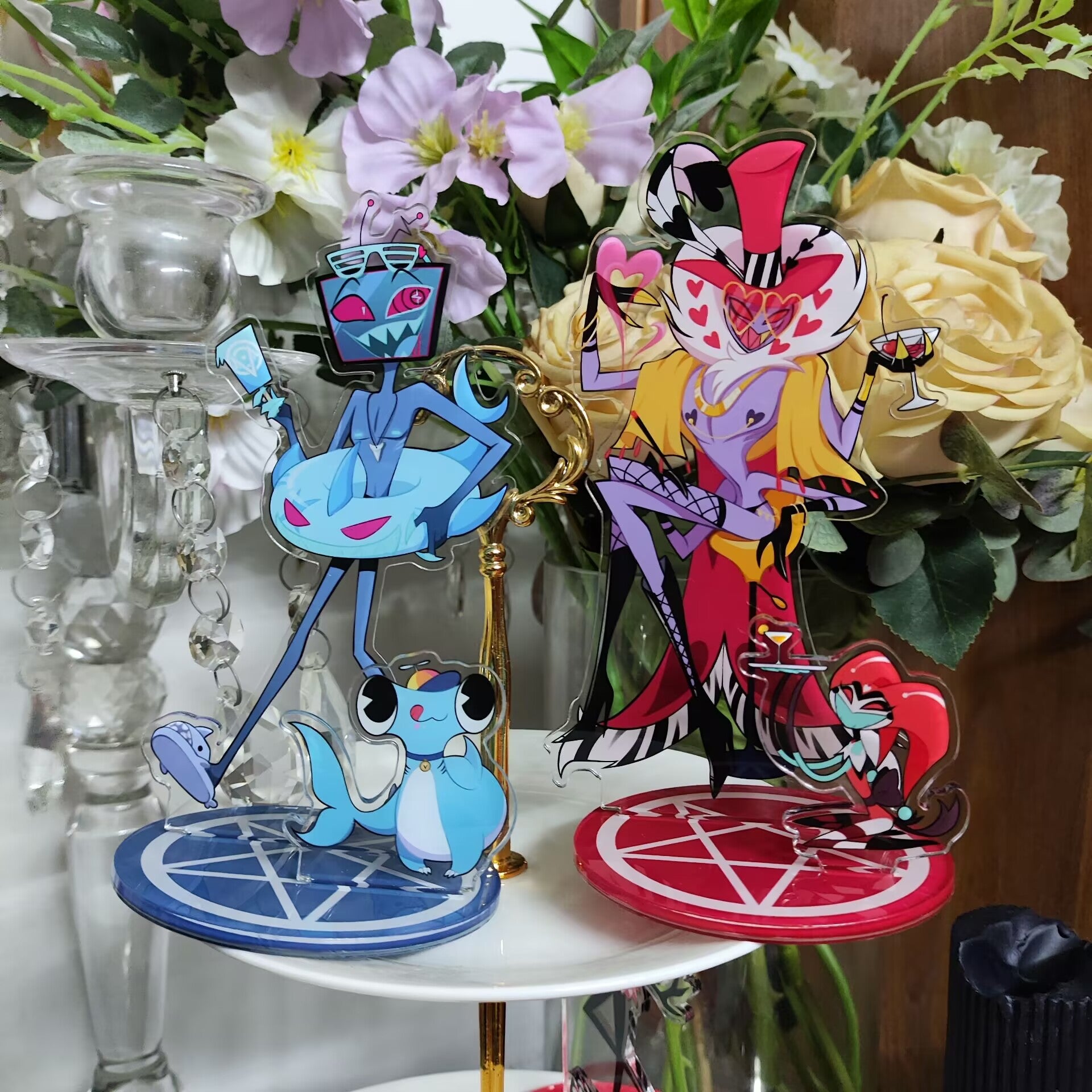 PRE-ORDER Summer Beach Hazbin Hotel Acrylic Standee