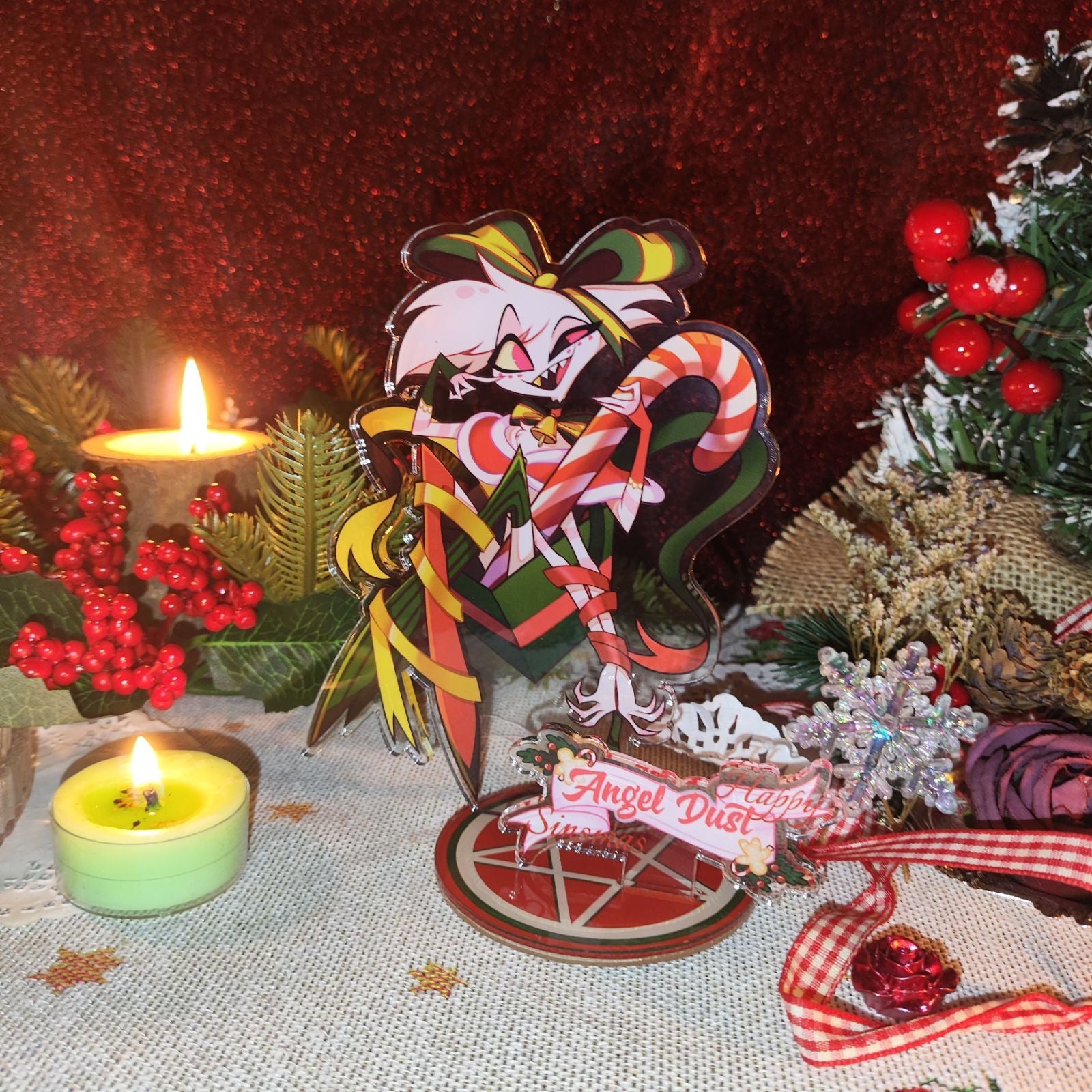 PRE-ORDER Merry Sinsmas Hazbin Hotel Acrylic Standee